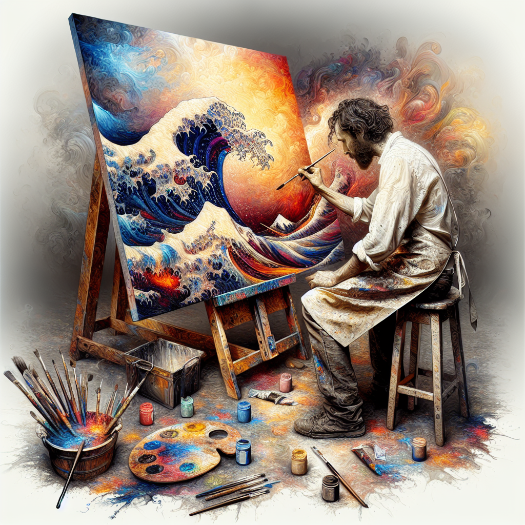 Capturing the essence of beauty through painting