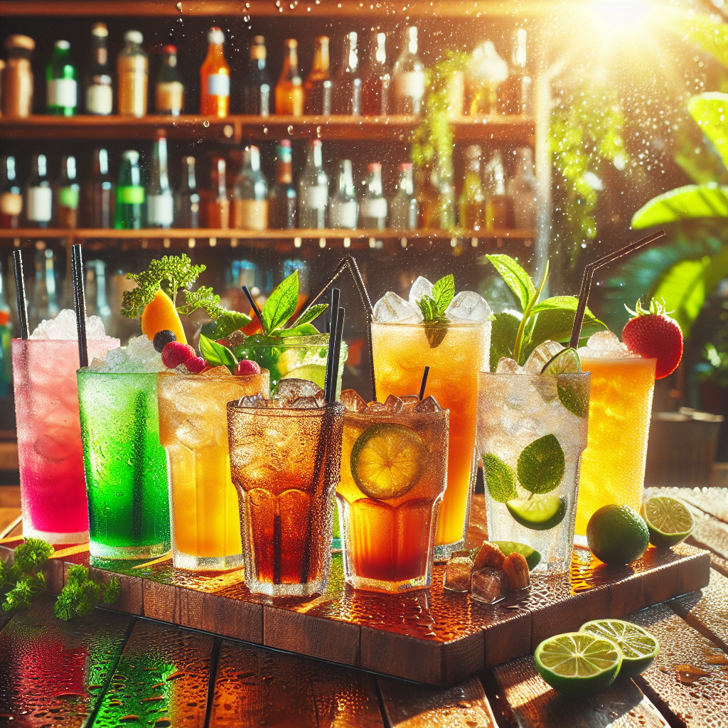 Refreshing Drinks Selection