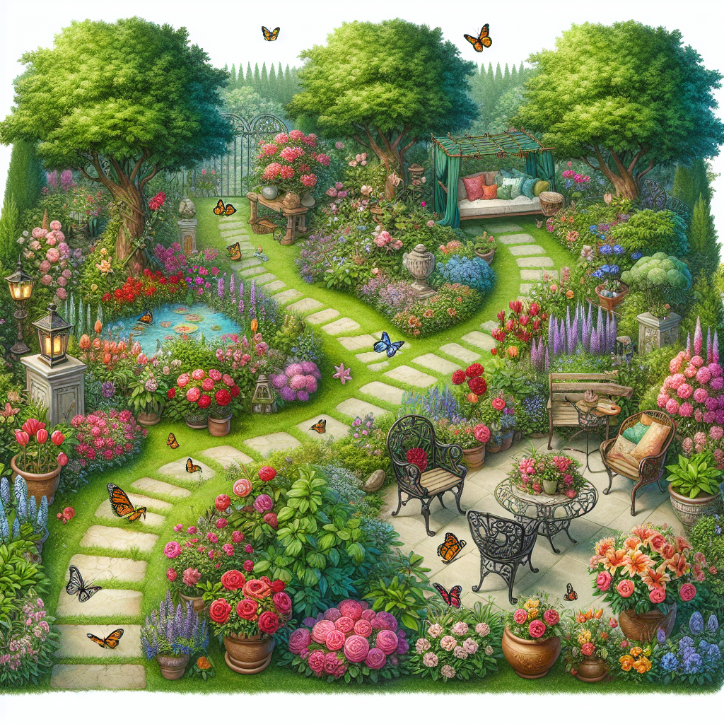 Garden Decor and Seating Concepts