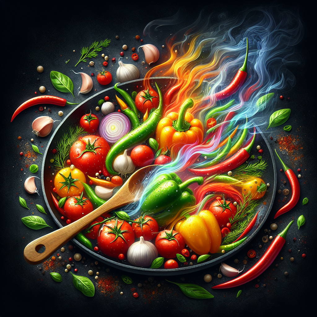 Sizzling Ingredients