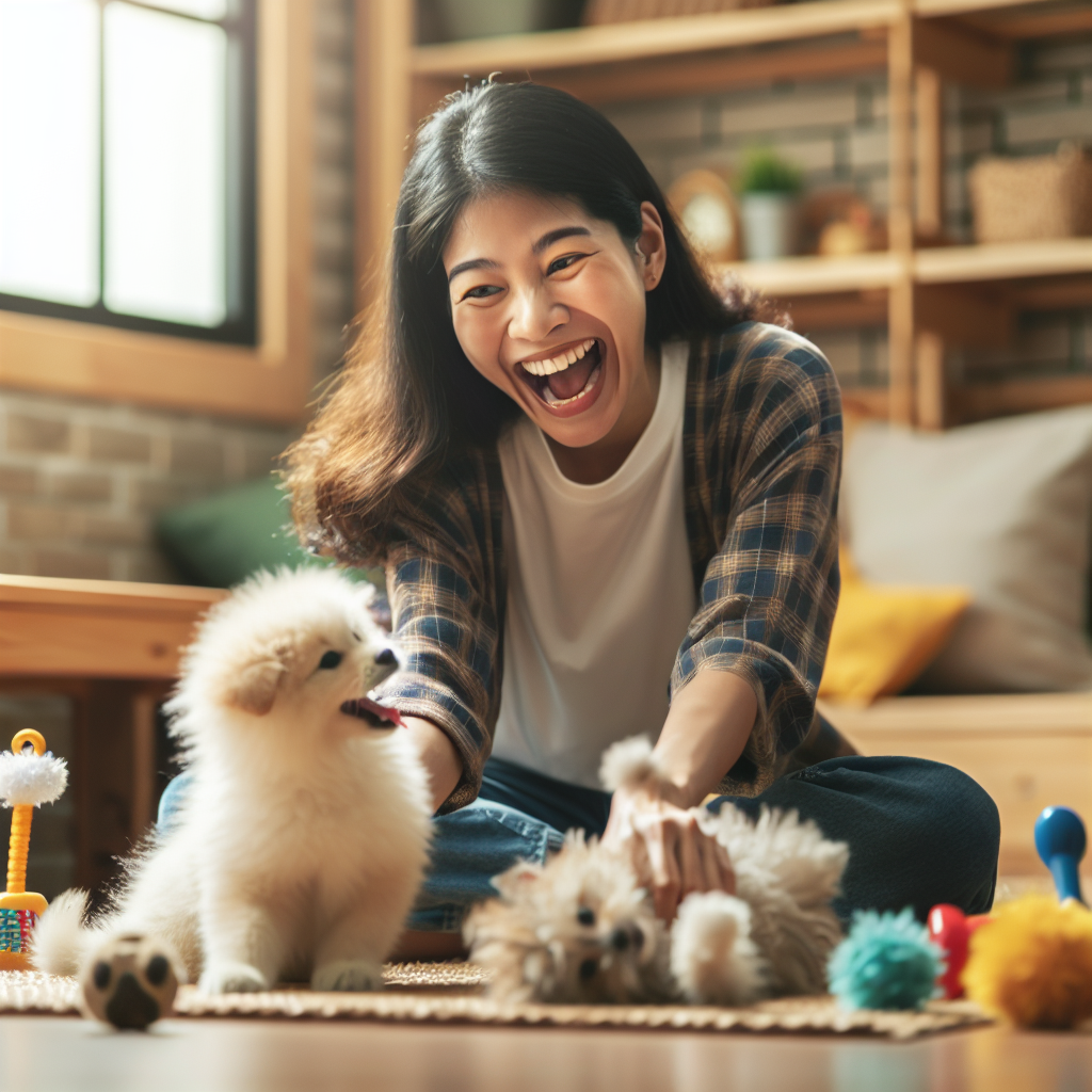 Playtime with Your Furry Friend