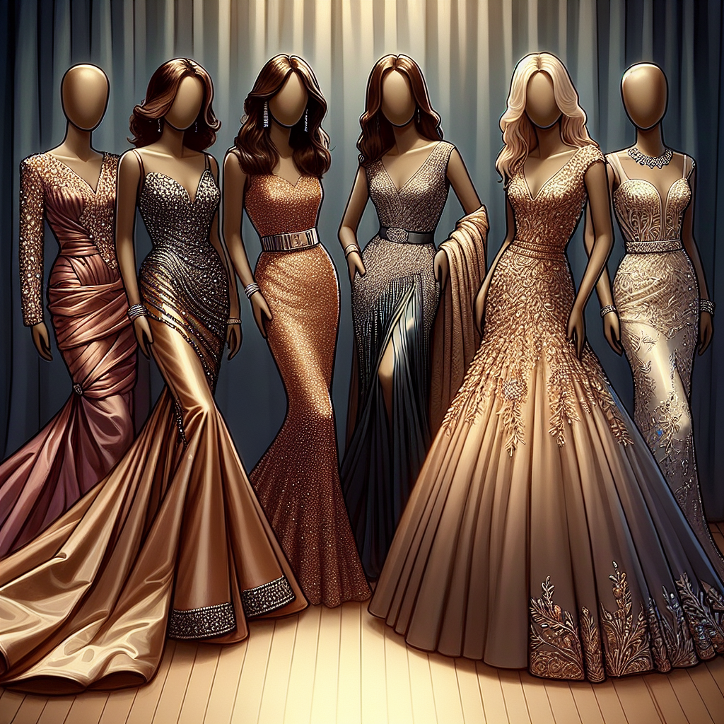 Stunning Evening Dresses Collection