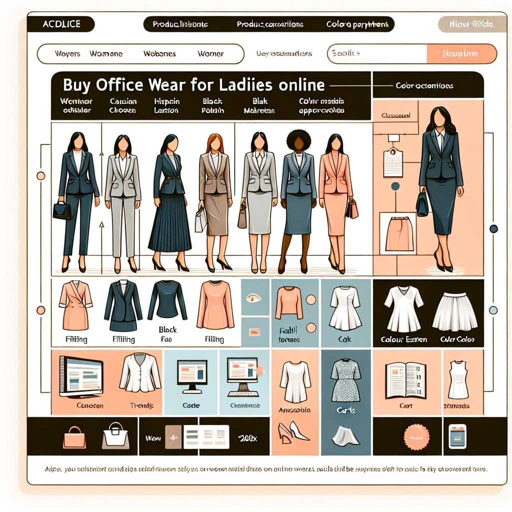 A Comprehensive Guide to Buy Online Office Wear for Ladies