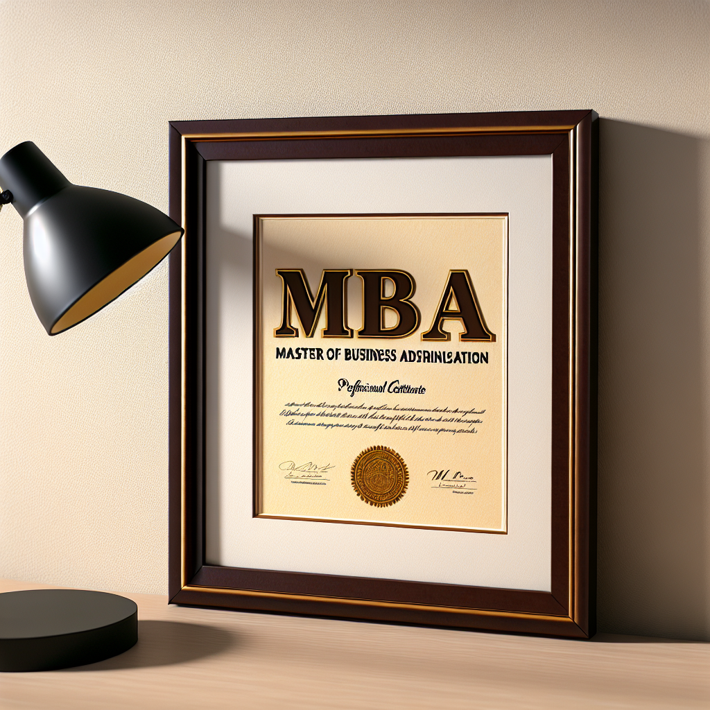 Discover Professional MBA Certification
