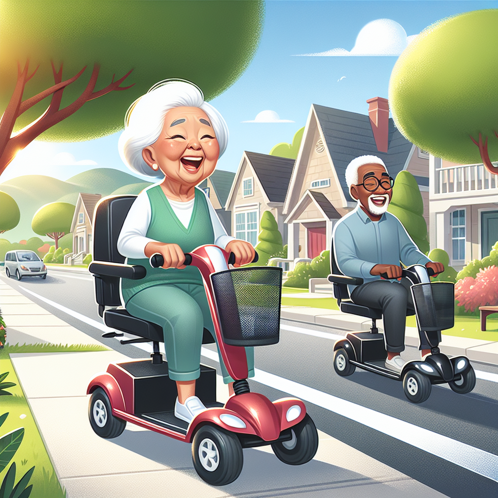 Enhancing Senior Freedom with Mobility Scooters